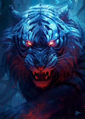 Dark Fantasy Tiger