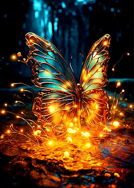 Neon Butterfly
