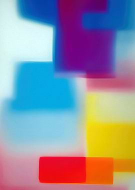 Retro Pastel Abstract