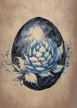 Dark Fairy tale flower