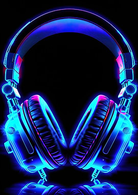 headphone neon