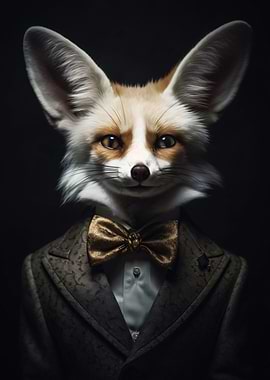 Business Fennec Fox