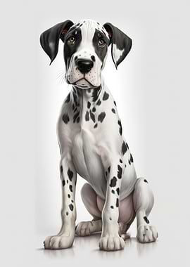 Great Dane Dog 01