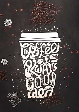 Coffee mug Chalkboard