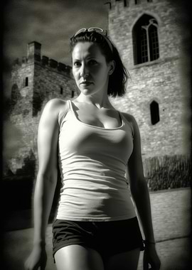 Woman Film Noir Style 01