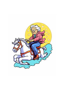 Horse Rider Grandma