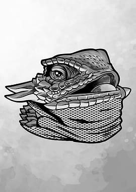 Laughing Lizard Meme