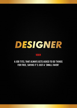designer funny definition
