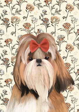 Adorable Shih Tzu Dog