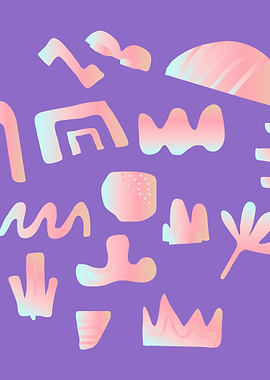 Purple Neon Pastel Matisse