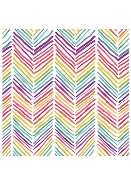 Colorful zigzag pattern