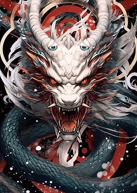 King Fantasy Dragon Sketch