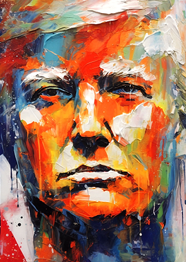 Donald Trump Abstract