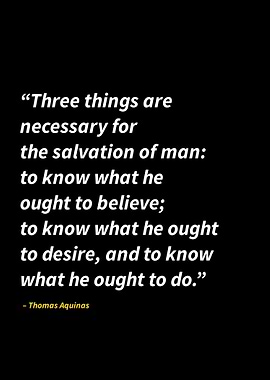 Thomas Aquinas quotes