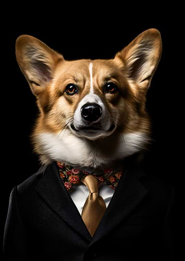 Business Corgi