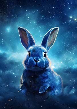 Cosmic Galaxy Bunny