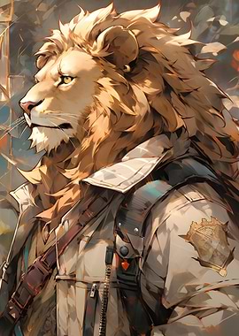 Academia Lion Aesthetic