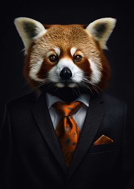 Business Red Panda