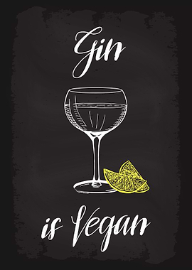 Gin is Vegan