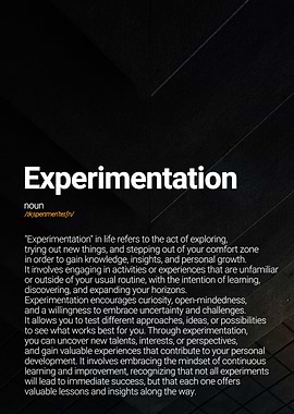 Experimentation