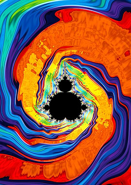 Rainbow Bliss Fractal