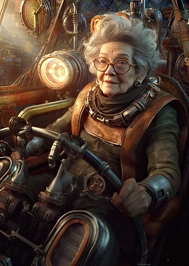 Steampunk Driver Miranda