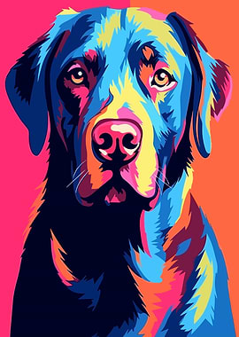 Dog Animal Pop Art