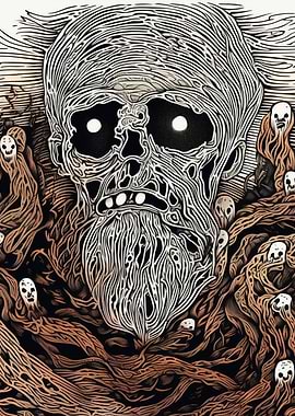 Ethereal Haunt Abstract