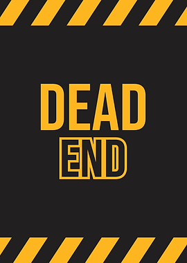 Dead end sign