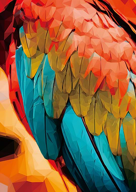 Low Poly Parrot