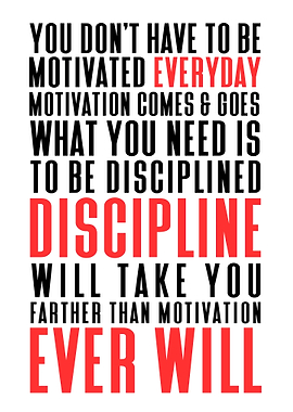 Discipline vs Motivation