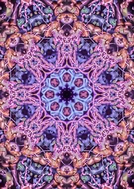 Bioluminescence Mandala