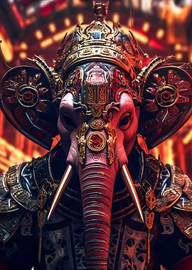 Peking Opera Elephant