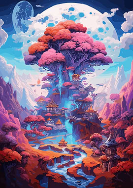 Fantasy Nature Treehouse