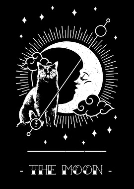 Moon phase cat Occult