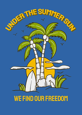 Under the summer sun