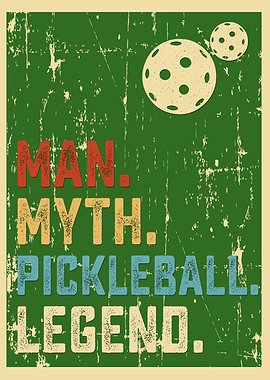 Man myth pickleball