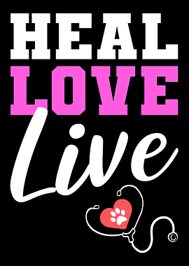 Heal Love Live Loving Pers