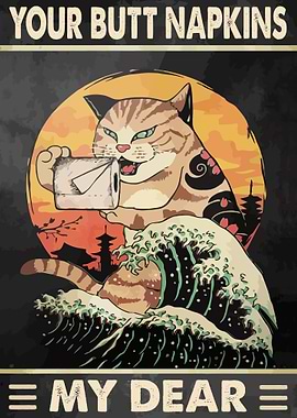Your Butt Napkins My Dear