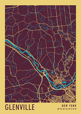 Glenville NY Map
