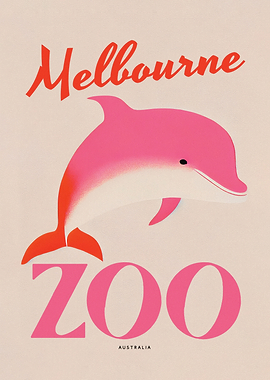 Melbourne Zoo Dolphin