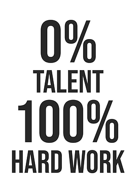 Talent vs Hard Work