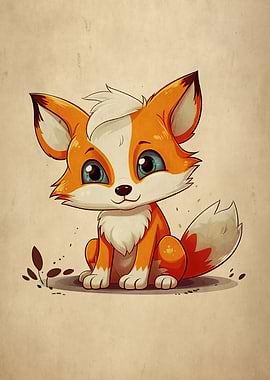 cute animals fox