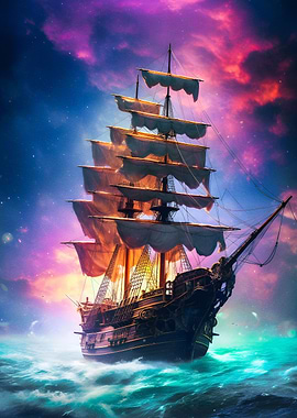 Amazing pirate ship