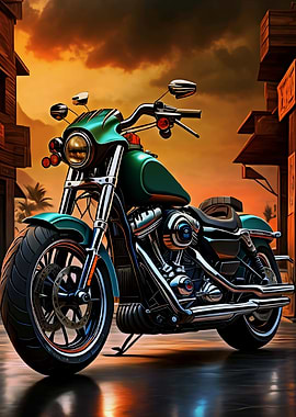 Harley Davidson art