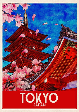 Travel Art Tokyo Japan