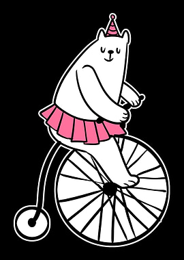 Cycling Bear Circus Staff