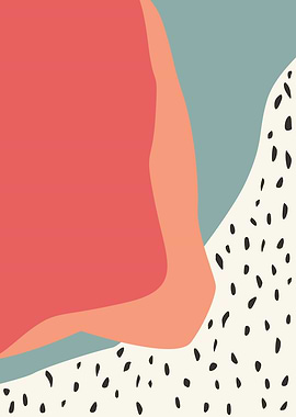 Poster abstract colorful