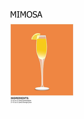 mimosa cocktail