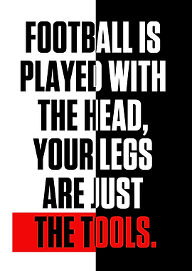 Football is played